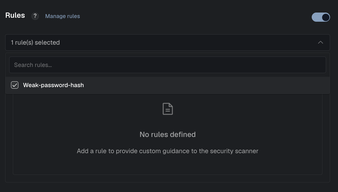 Add-rule