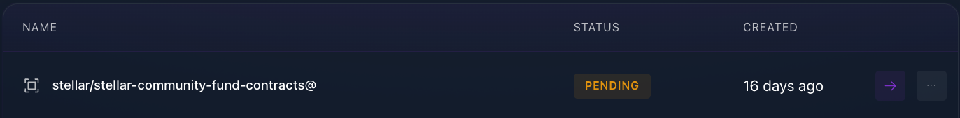 Pending Scan