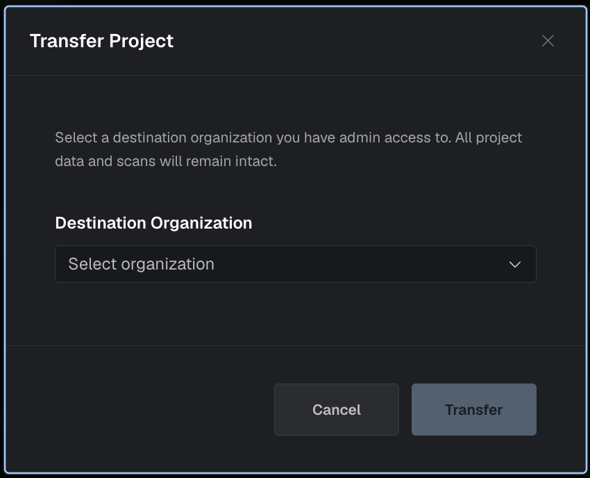 Transfer Project