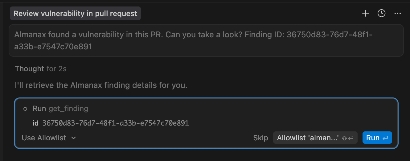 MCP Get Finding